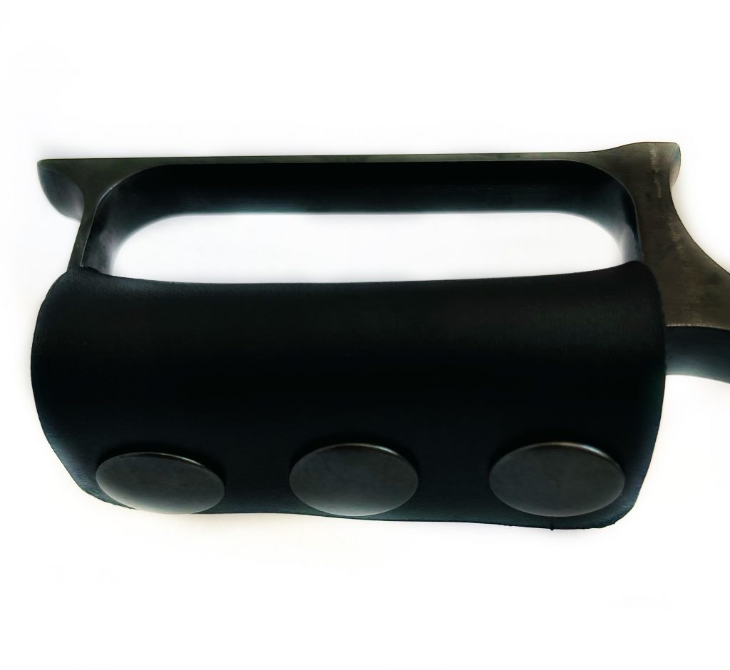 Black Underlever Rifle Wrap Leather