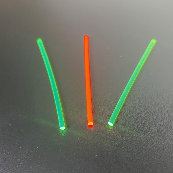2mm Super Bright Green and Red Fibre Optic Sights Set