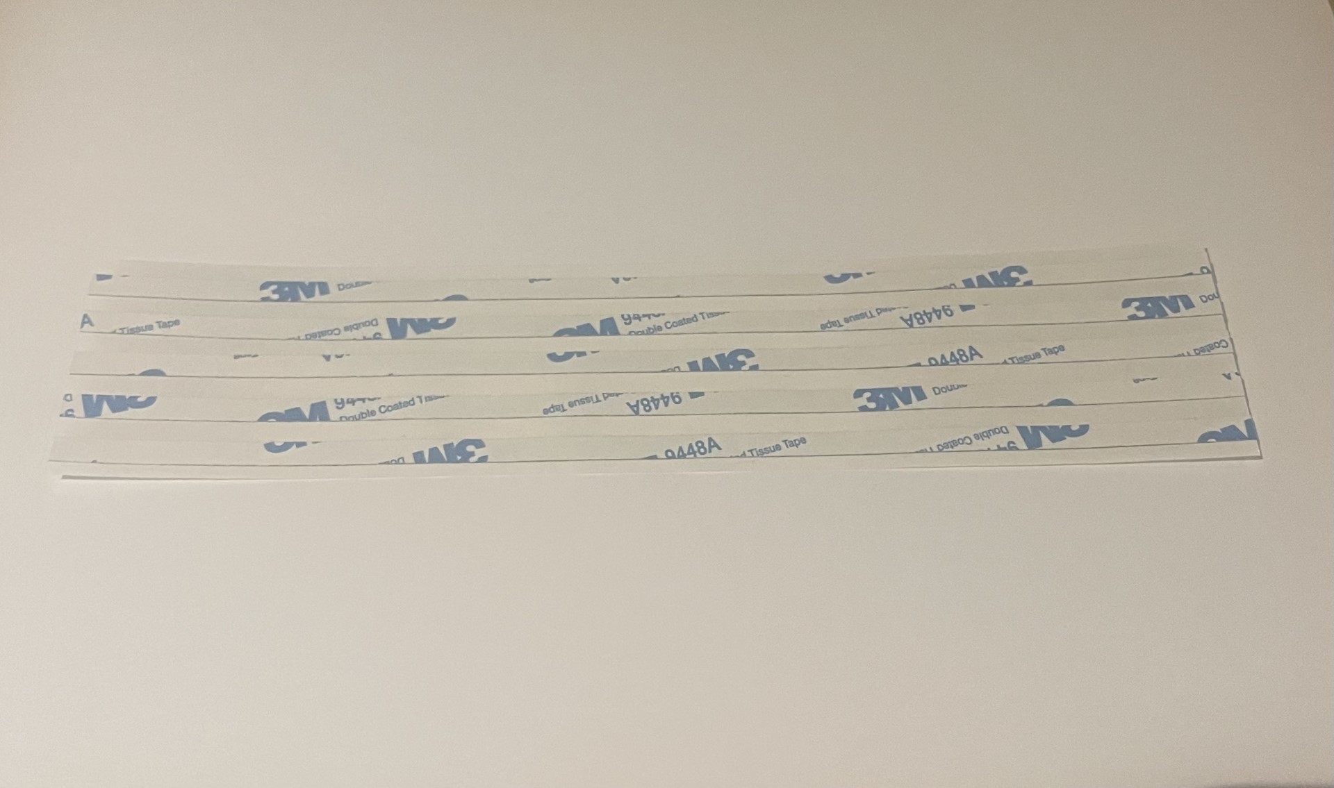 FastHit Adhesive Tape for Fibre Optic Sights 5 x 20cm Strips