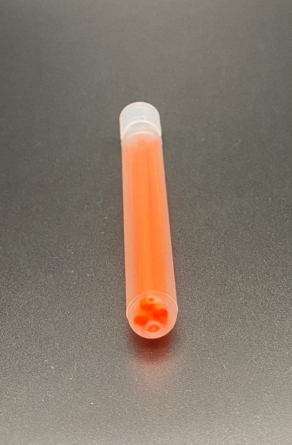 3mmrrod1 5 x FastHit 3mm Red Super Bright Fibre Optic Rod 70mm