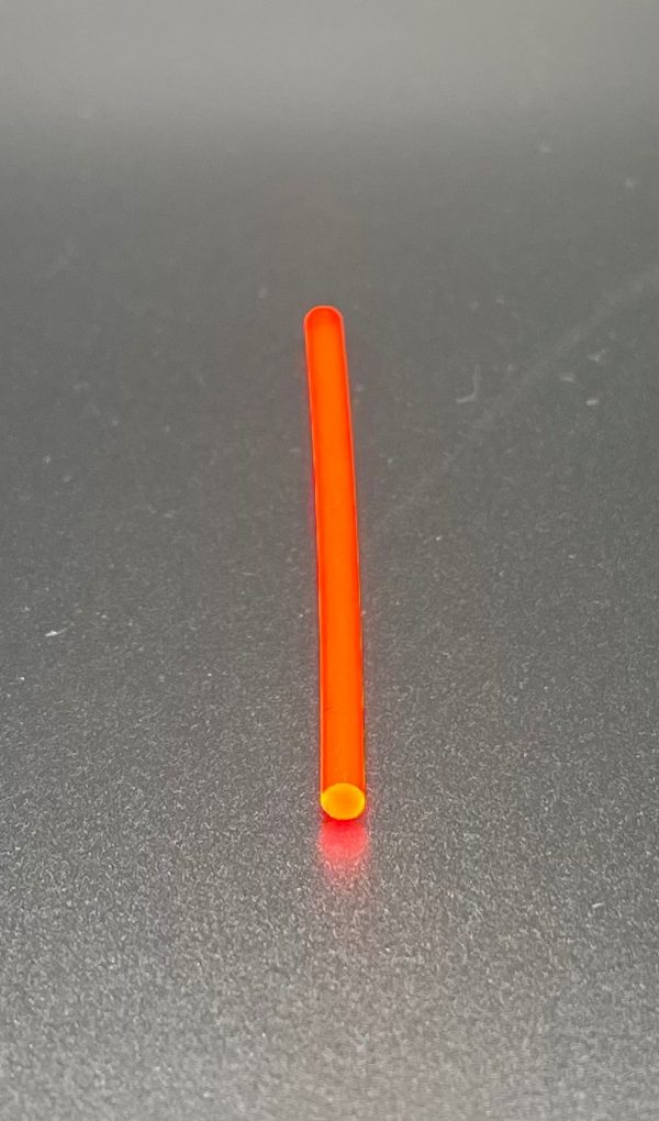 FastHit 3mm Red Super Bright Fibre Optic Rod 70mm