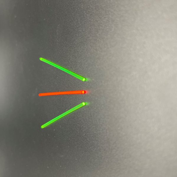 FastHit Green and Red 1.5mm Super Bright Fibre Optic Rod