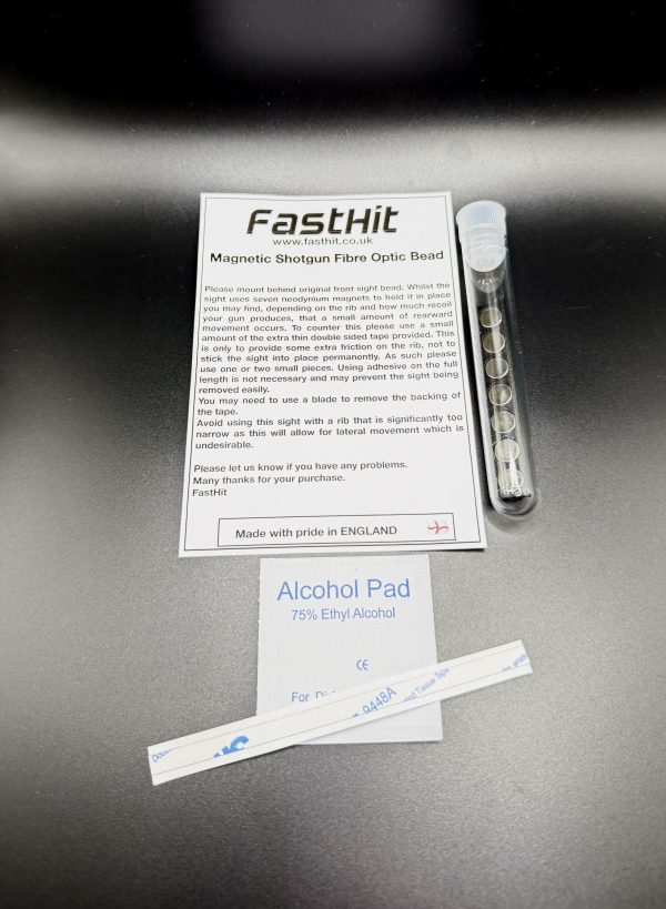 FastHit 'Speed' (magnetic version) 3mm Bright Green Dot Fibre Optic Sight