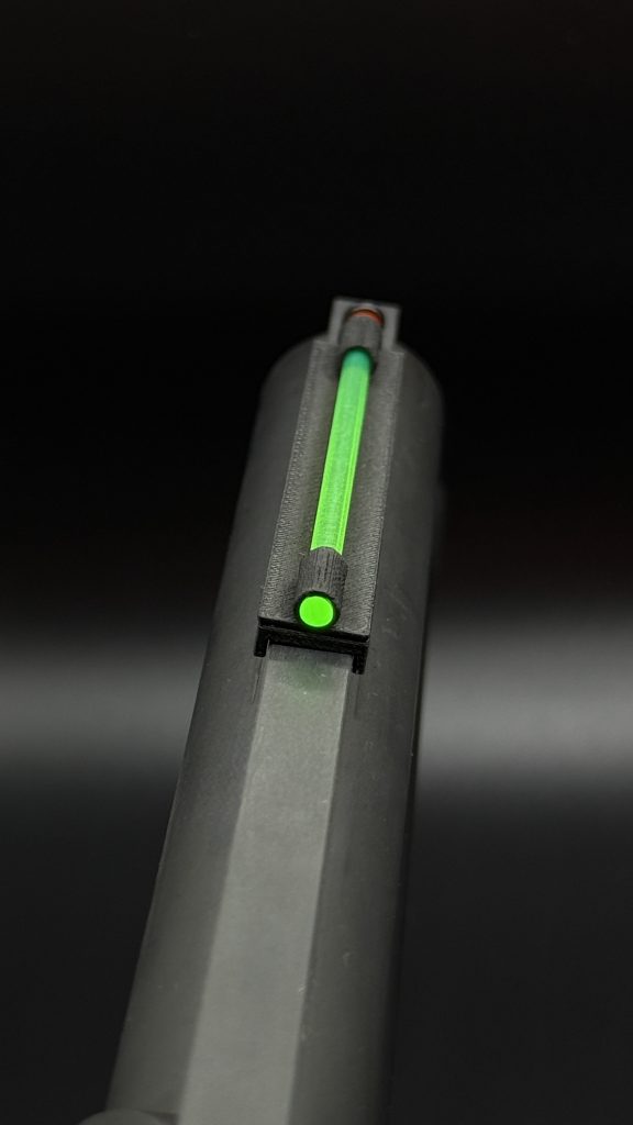 FastHit 'Speed' (magnetic version) 3mm Bright Green Dot Fibre Optic Sight