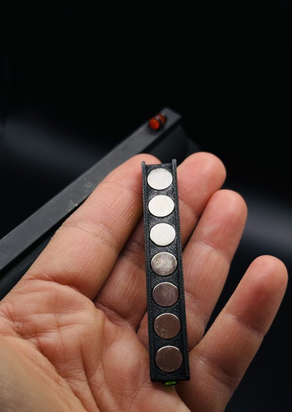 FastHit 'Speed' (magnetic version) 3mm Bright Green Dot Fibre Optic Sight